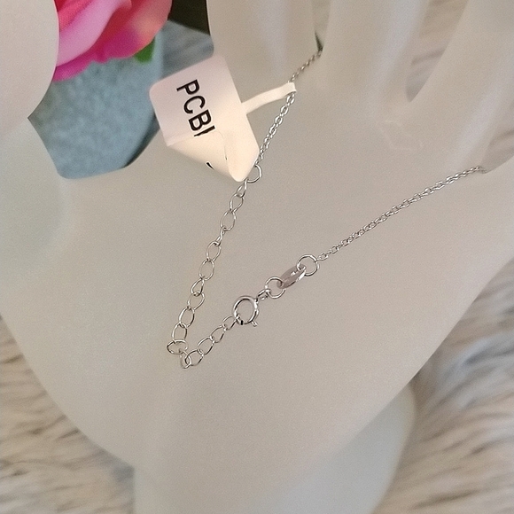 2/$30💕 BNWT Charmed Aroma Adjustable Sterling Silver Necklace - Picture 4 of 5
